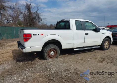 2011 Ford F-150 Stx из США, поврежденный, VIN 1FTEX1CM6BFB36705